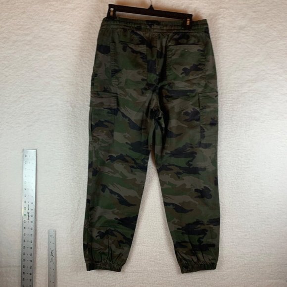 L.T.J Letter To Juliet Women's High Rise Cargo Jogger Pants In Camo Size M 8504 - Picture 8 of 10